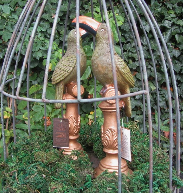 GROTE METALEN DECORATIE KOOI