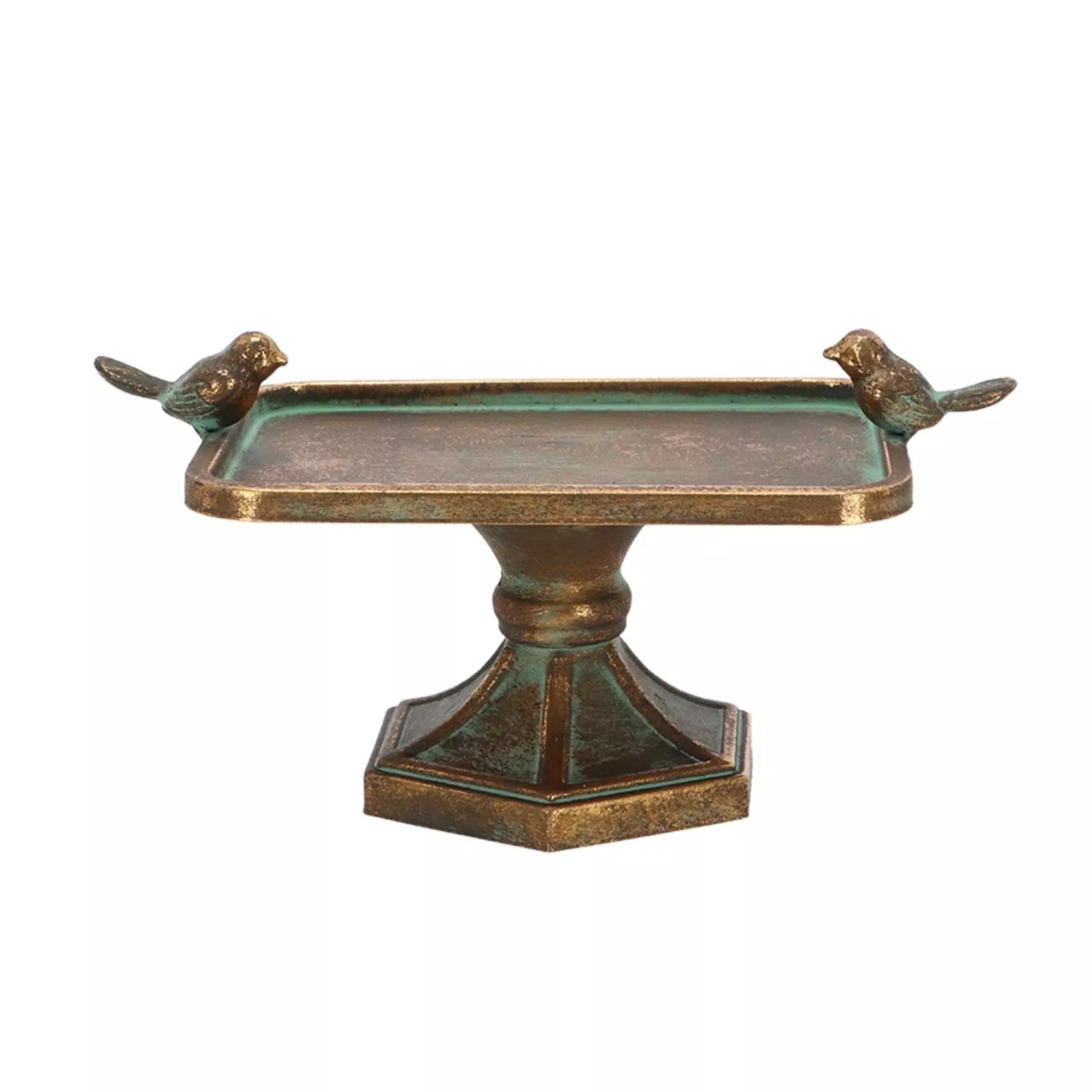 VOGEL VOEDER SCHAAL OP POOT - ESSCHERT DESIGN