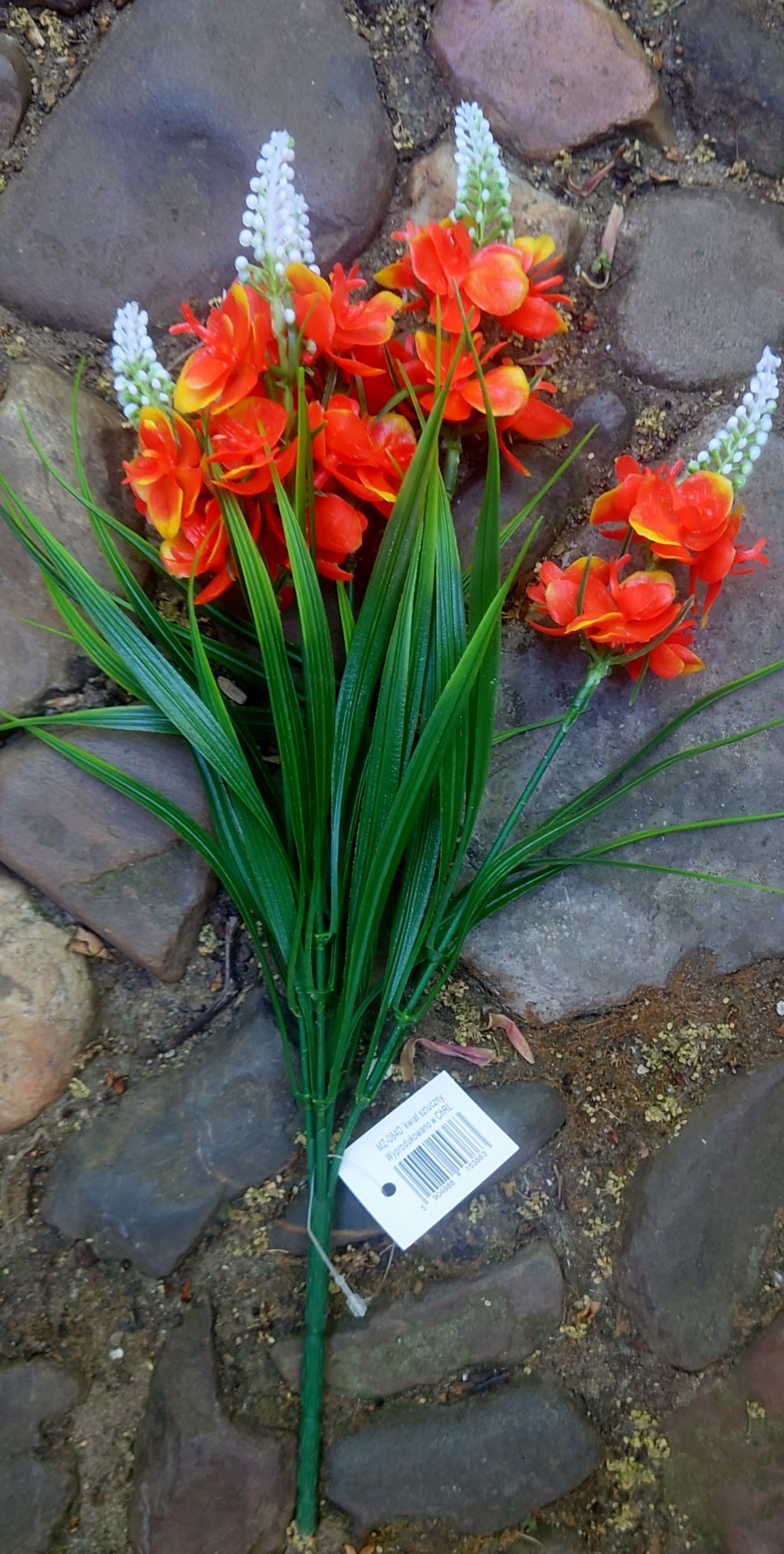 FLEURIGE KUNST BOSJES - ORANJE