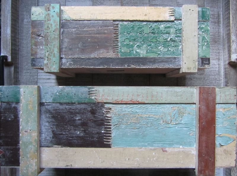 OUD HOUTEN PLANTEN KISTJES - NATUREL COLLECTIONS - GROOTST