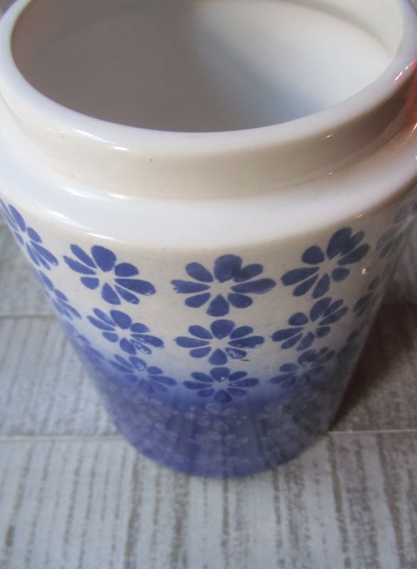 VAAS - GEBRUIKT - BLAUWTINTEN