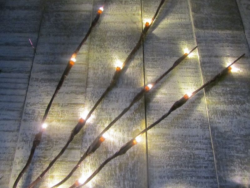 TAKKEN MET LED LICHTJES - WIT