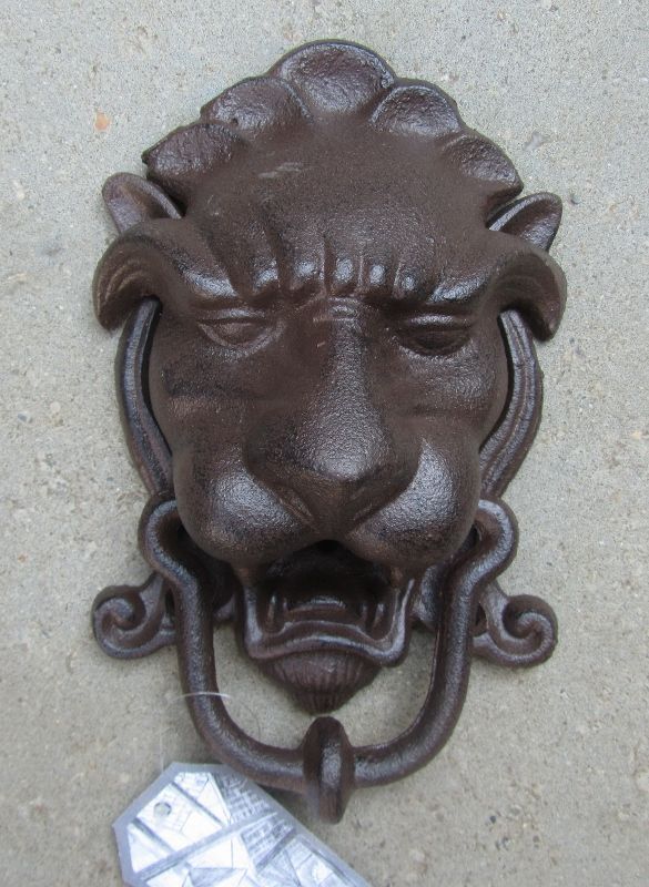 ESSCHERT DESIGN - DEURKLOPPER - LEEUW -GIETIJZER