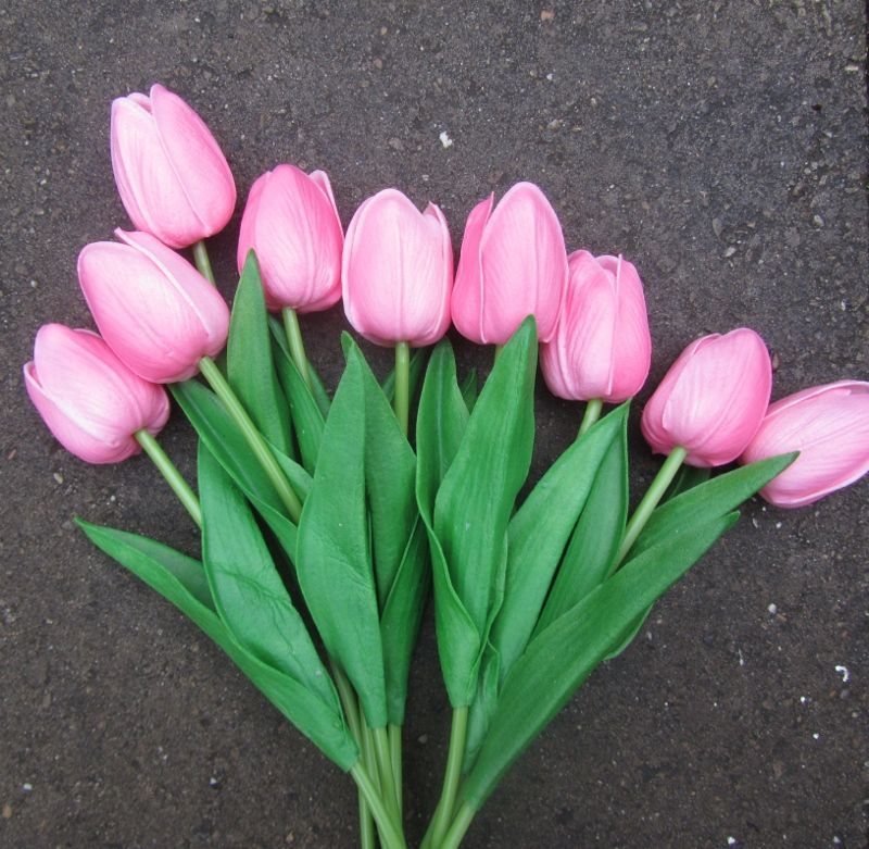 TULPJES REALTOUCH - ROZE