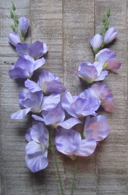 GLADIOOL - KUNST (LANG) - LILA