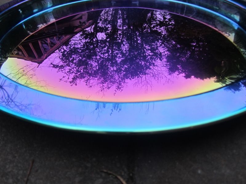 OPRUIMING - METALEN REGENBOOG SCHAAL - VAN 9,50 NU VOOR 3,50