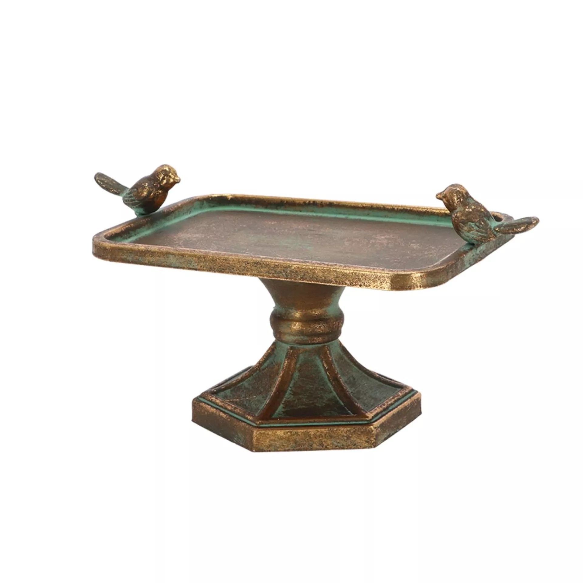 VOGEL VOEDER SCHAAL OP POOT - ESSCHERT DESIGN