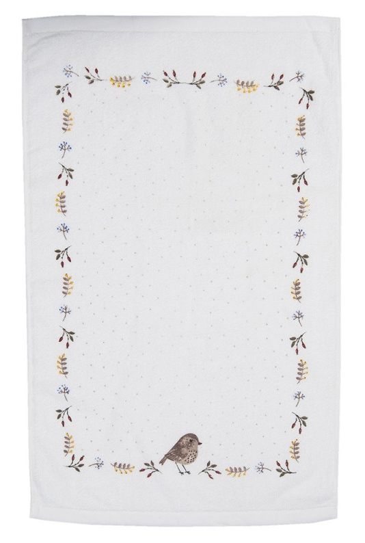 HANDDOEKJES - ROODBORSTJE - CLAYRE & EEF