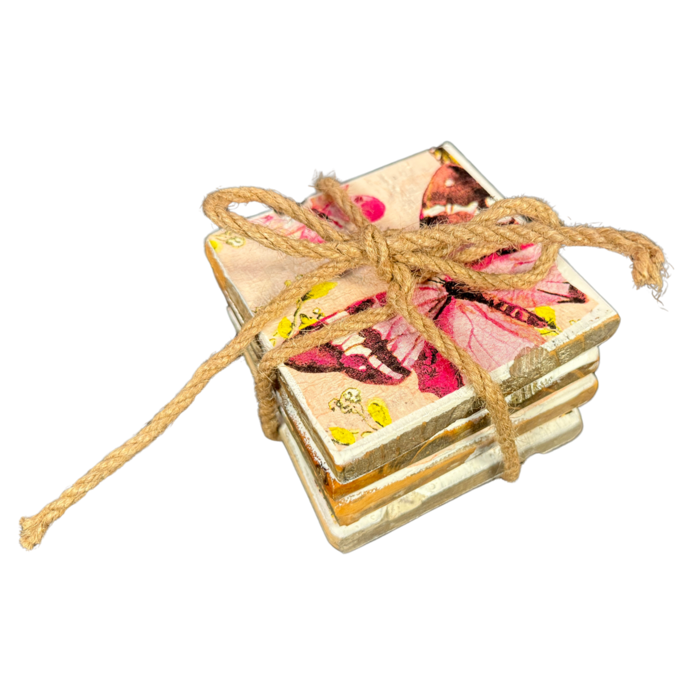 DUTCH MOOD - ONDERZETTERS - KLEUR - VLINDERS