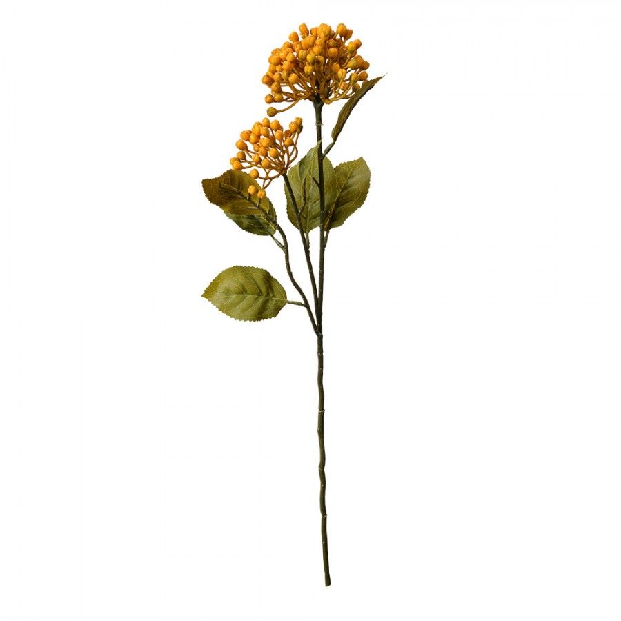 CLAYRE & EEF KUNST BESSEN TAK - MOSTERD GEEL