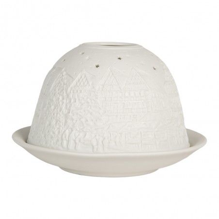 PRACHTIGE WAXINE LICHT HOUDER - HUISJES - CLAYRE & EEF