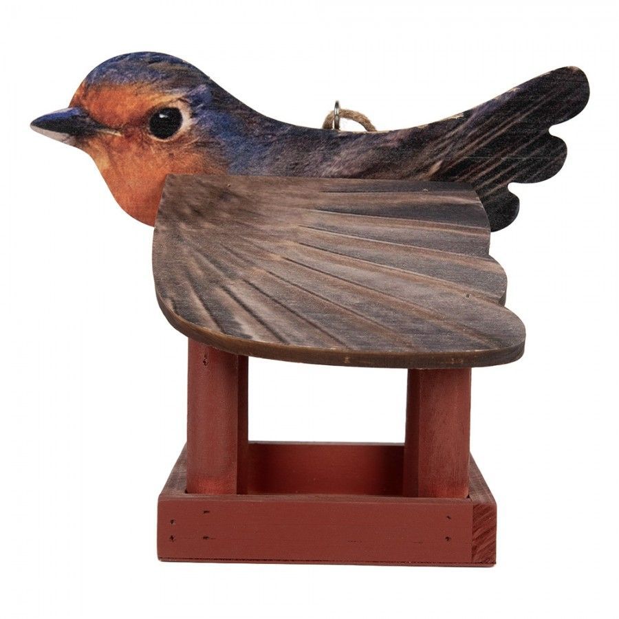 CLAYRE & EEF - VOGELVOEDER HUISJE - ROODBORSTJE