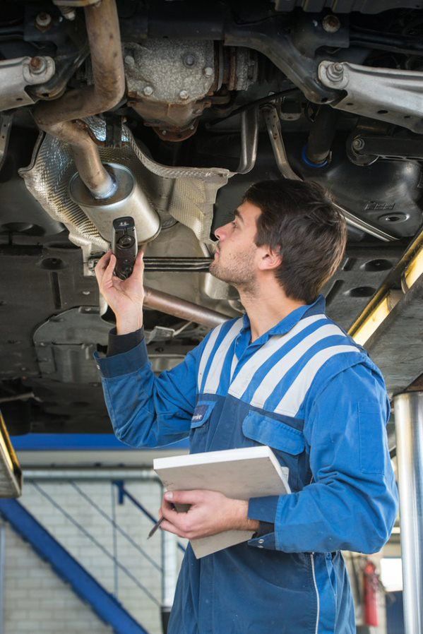 Professional Mechanic Checking the Car — Mechanic in Kempsey, NSW