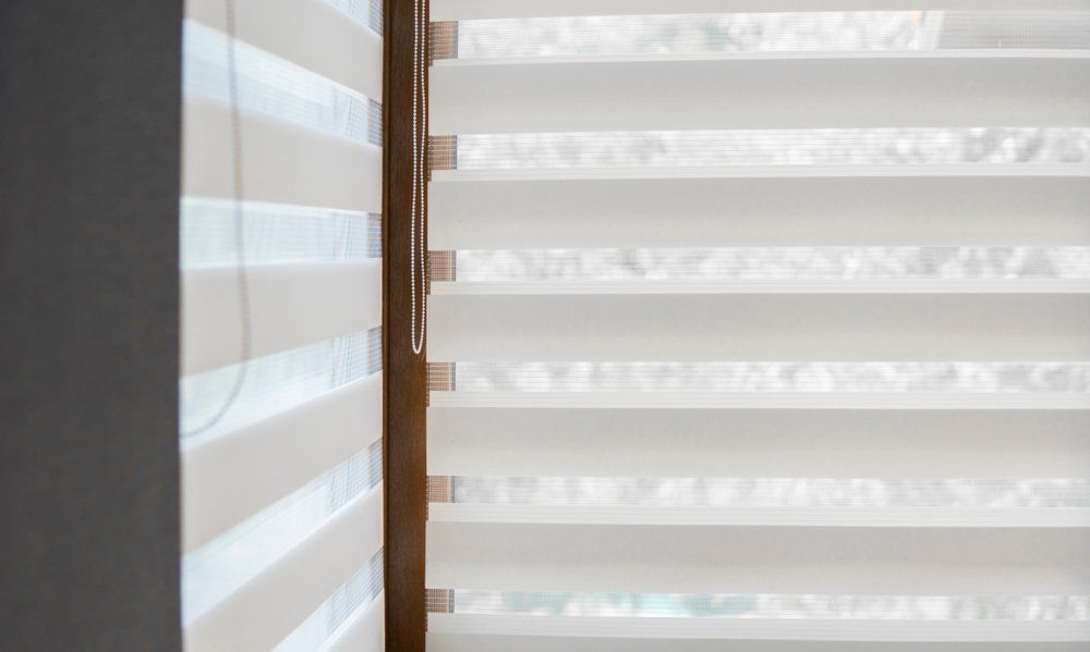 White Fabric Roller Blinds — Pleated Blinds in Toowoomba, QLD