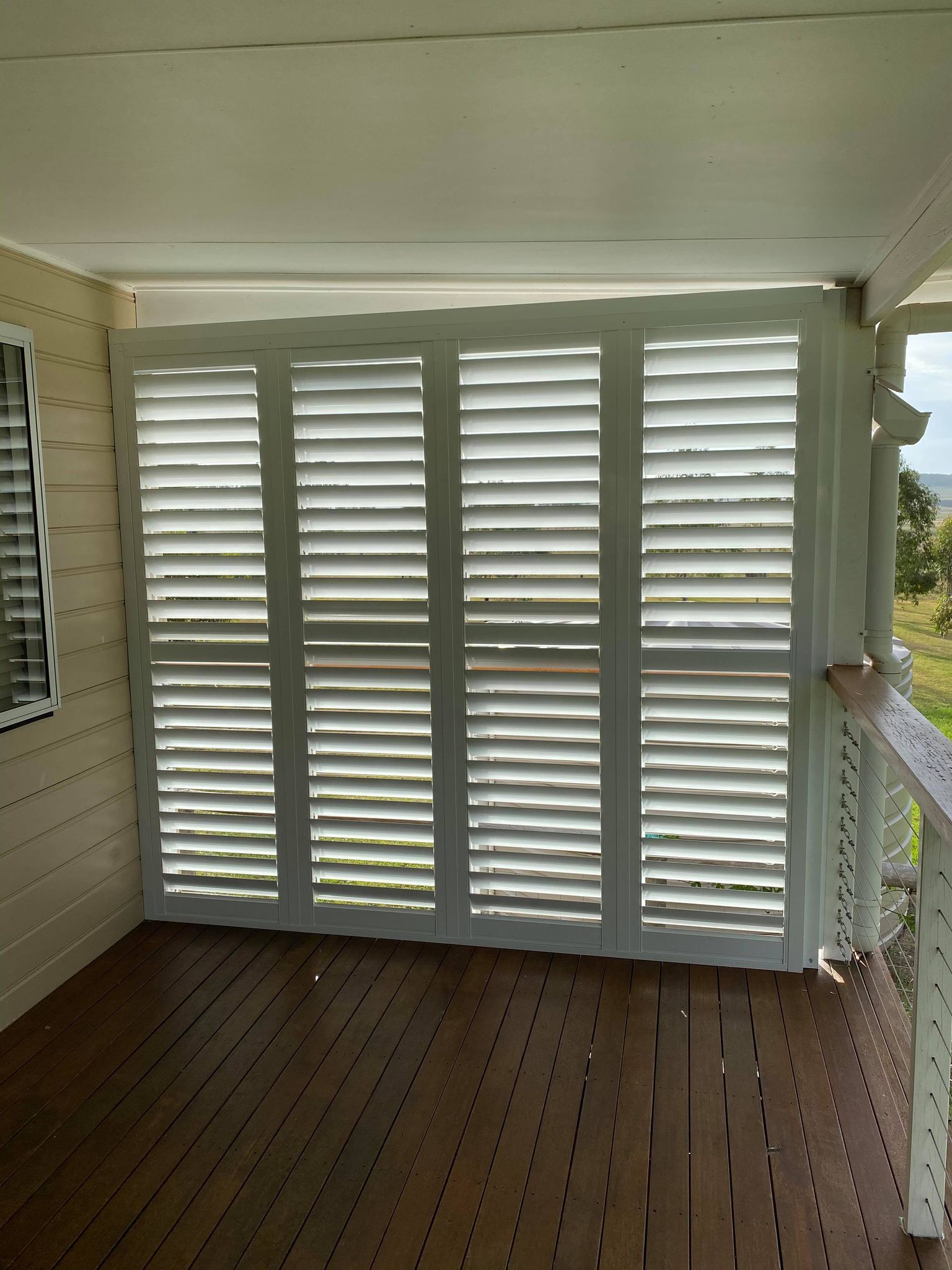 External Aluminium Shutters in Toowoomba Complete Blinds & Awnings