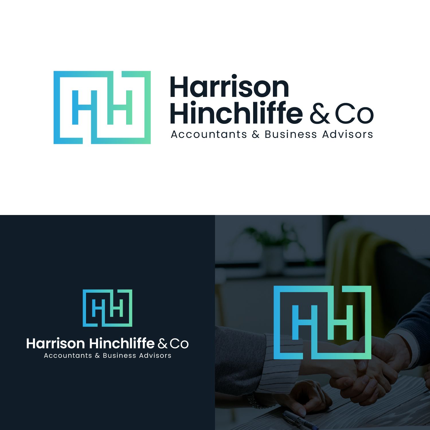 Harrison Hinchliffe Logo family design by Pickle Design & Illustration