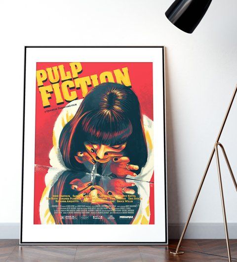 Pulp Fiction Mia Wallace print
