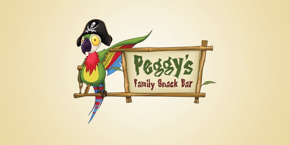 Peggys Family Snack Bar Logo