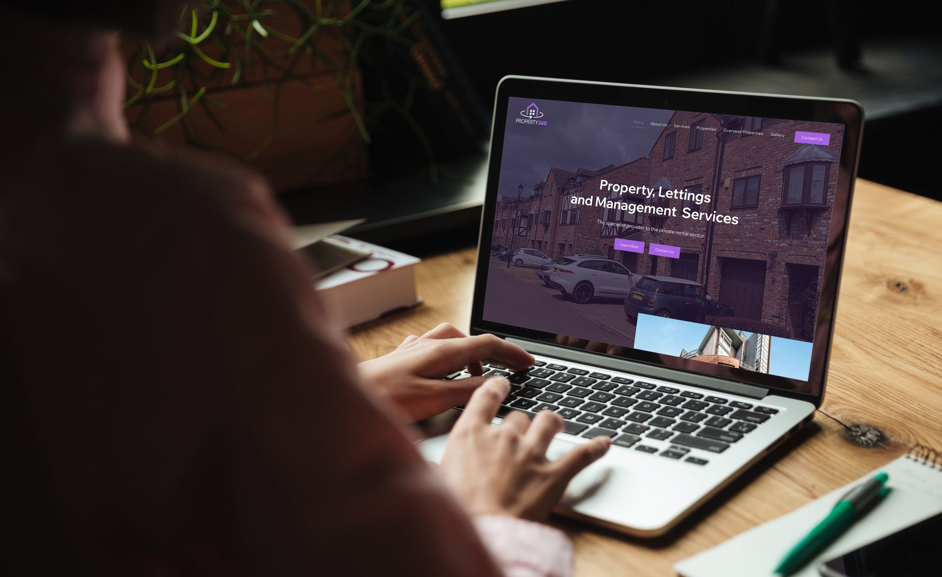 Property360 Web Design by Pickle in Glossop in the Peak District