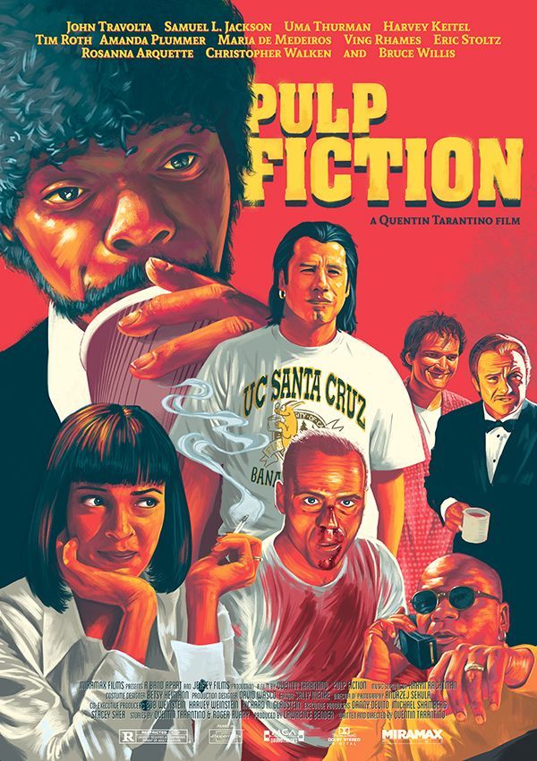 Pulp Fiction Poster Art