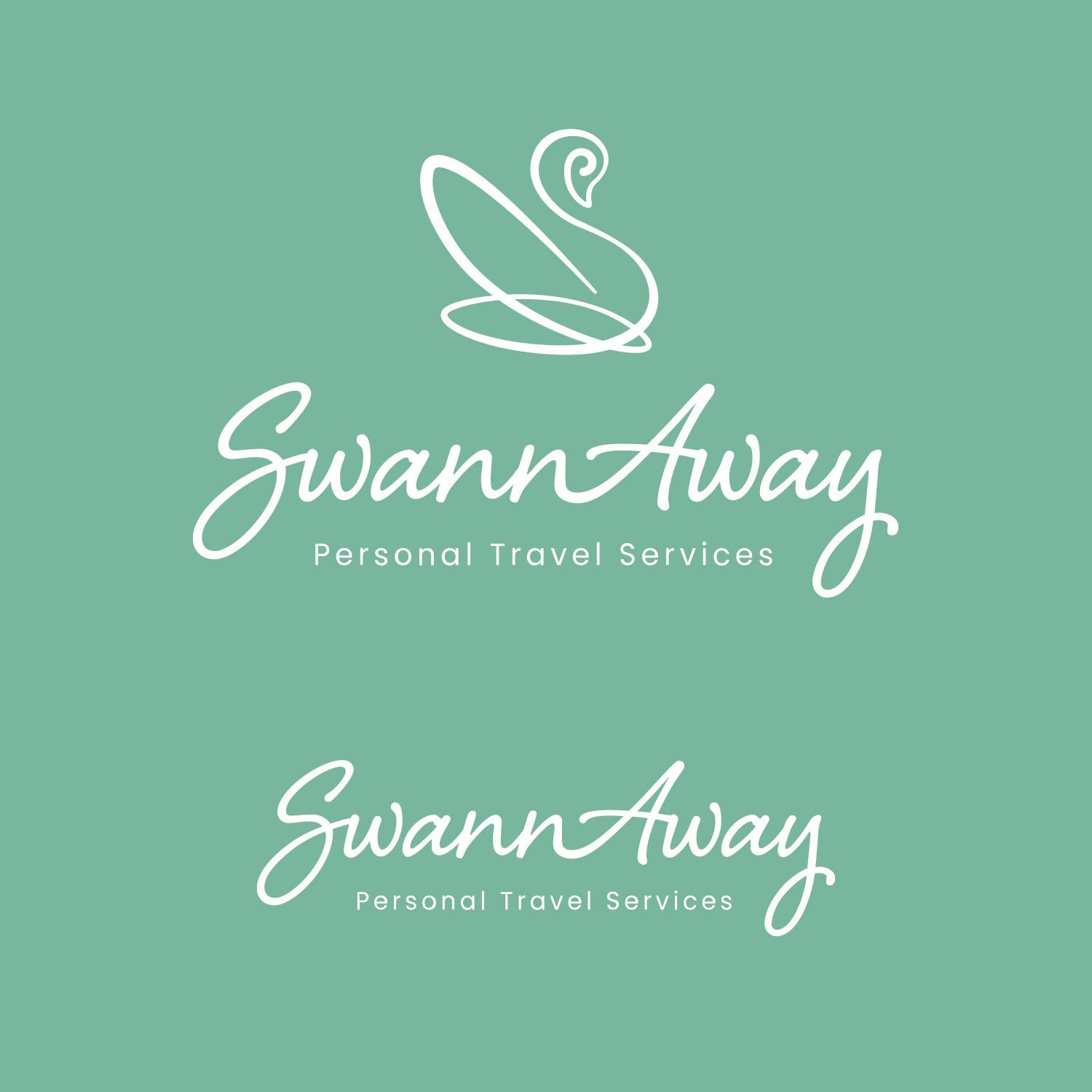 SwannAway Logo Design