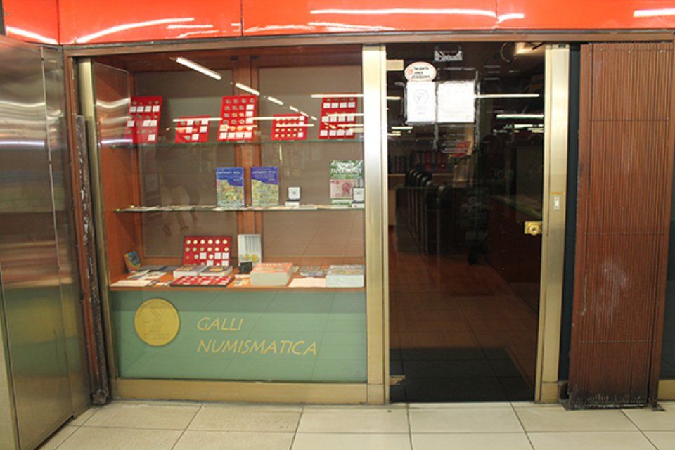 negozio di numismatica