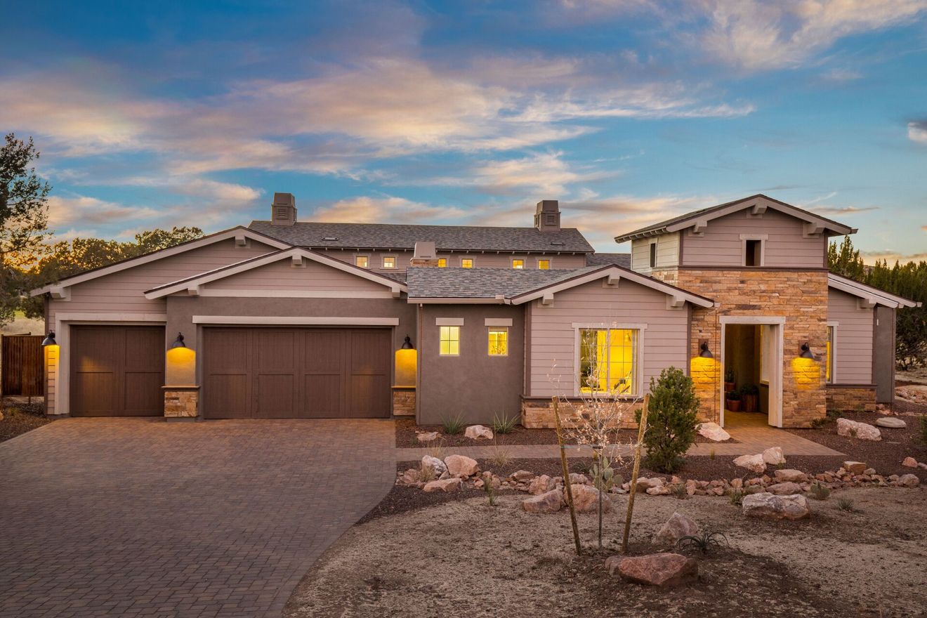 Front Exterior Home | Dorn Homes | Prescott, AZ 86305