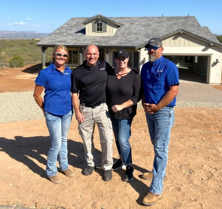 Dorn Team Standing Outside | Dorn Homes | Prescott, AZ 86305