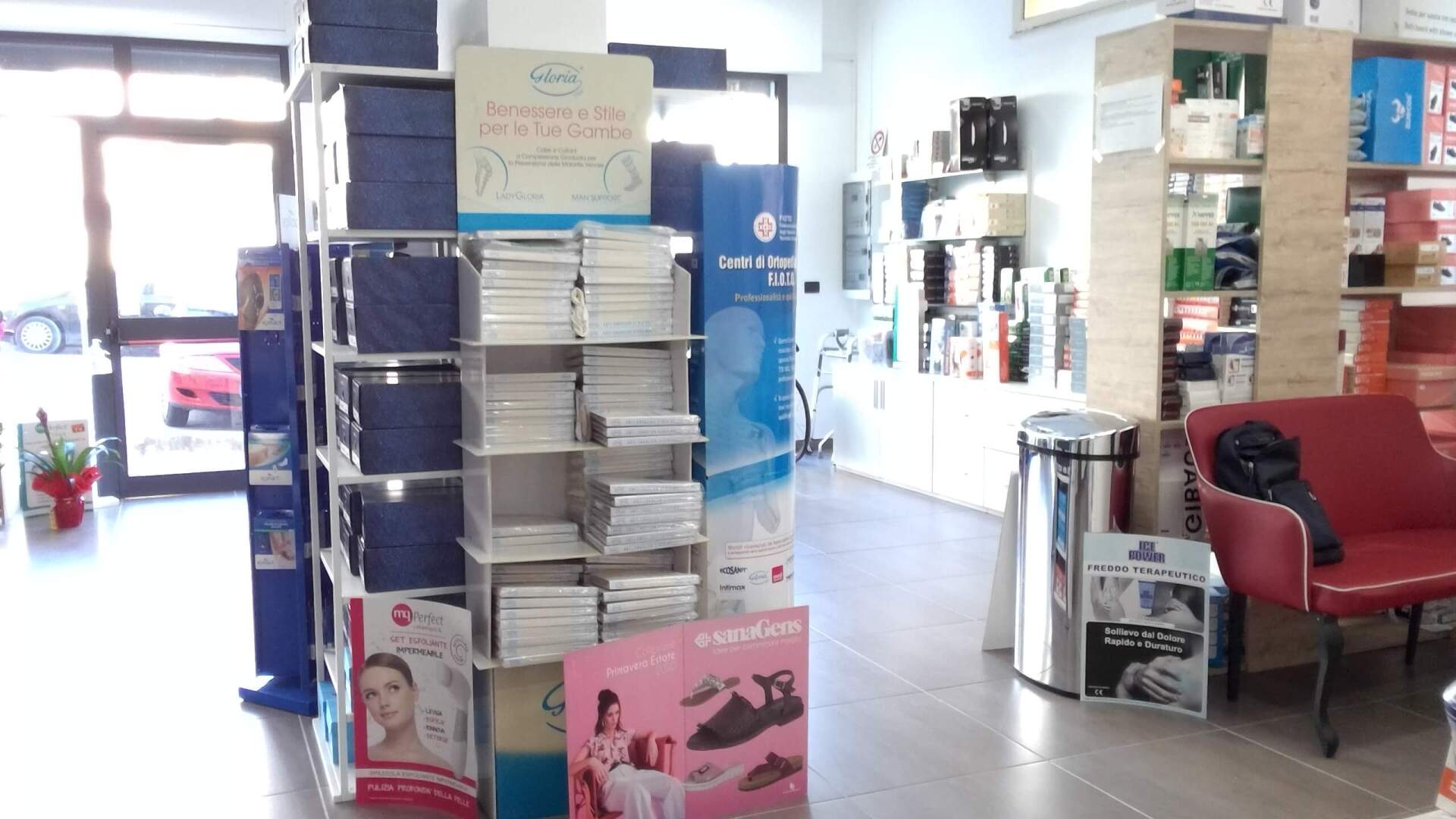 Interno centro tecnico di ortopedia