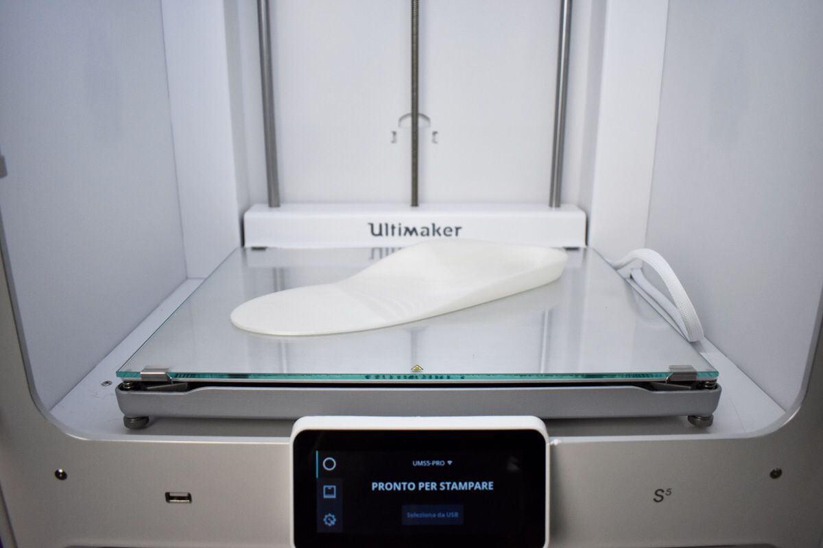 Dispositivo su misura realizzato in 3D