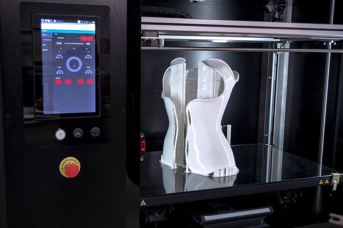 Busto realizzato in 3D