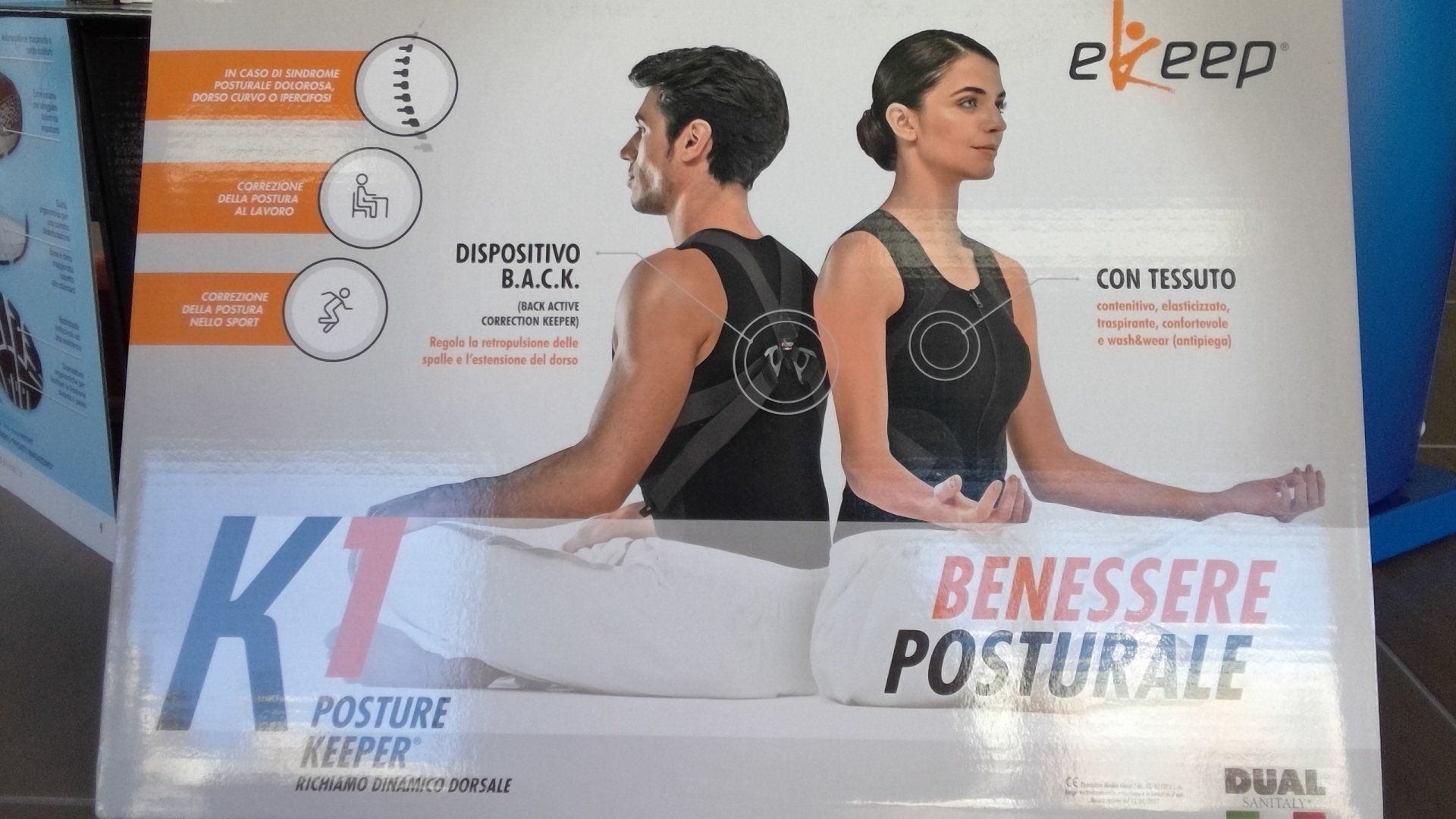 Dispositivo back ortopedico