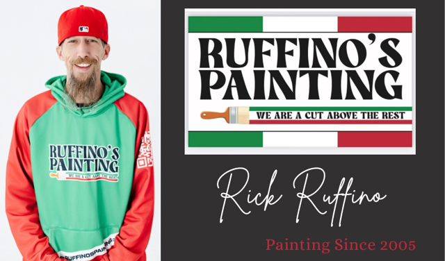 Man in green shirt with 