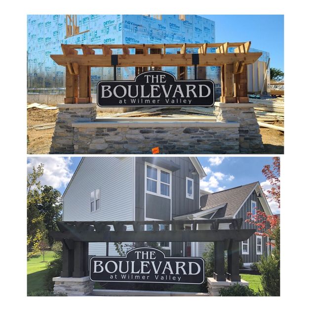 Two views of