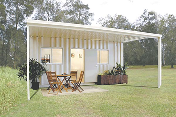 seating arrangement in the garden