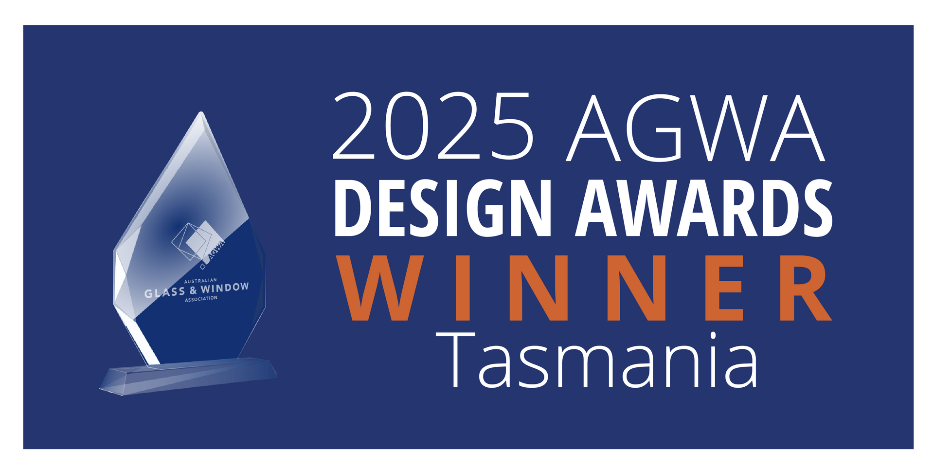 2025 AGWA Design Awards Winner Tasmania