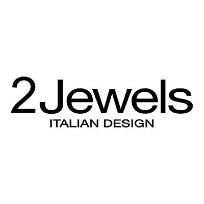il logo di 2 gioielli è un design italiano .