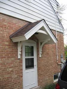 Door With Roof Design  — Home Project Consultation in Mount Prospect, IL