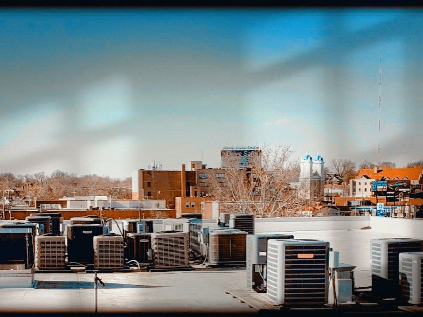 HVAC Units on the Rooftop