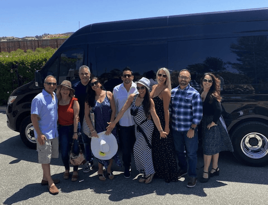 Temecula party bus wine tour packages from OC