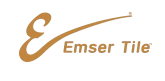 Emser Tile logo: Gold 