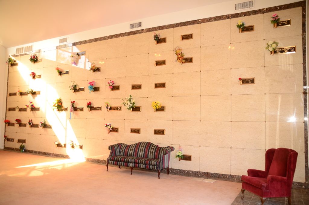 Jefferson Memorial Funeral Home Inside Mausoleum