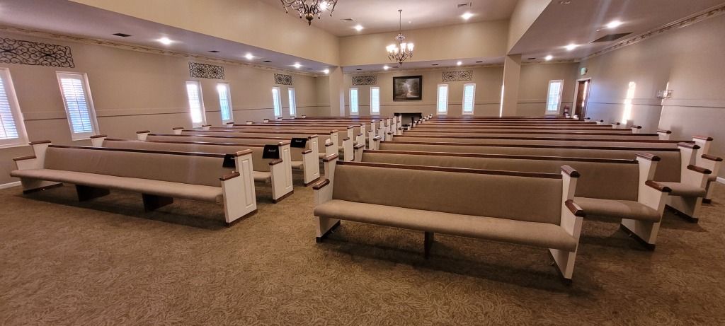 Jefferson Memorial Funeral Home Front of Chapel