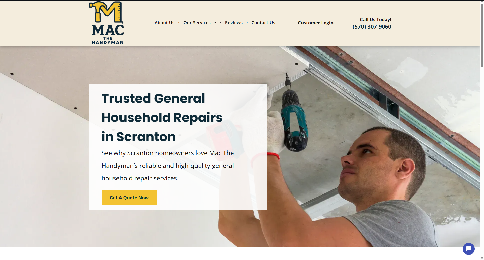 Reviews for Home Repairs | Scranton, PA | Mac The Handyman