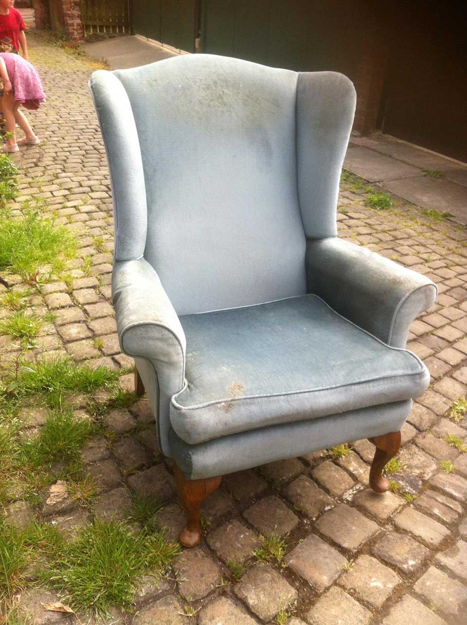Antique Fireside Chair for Sale