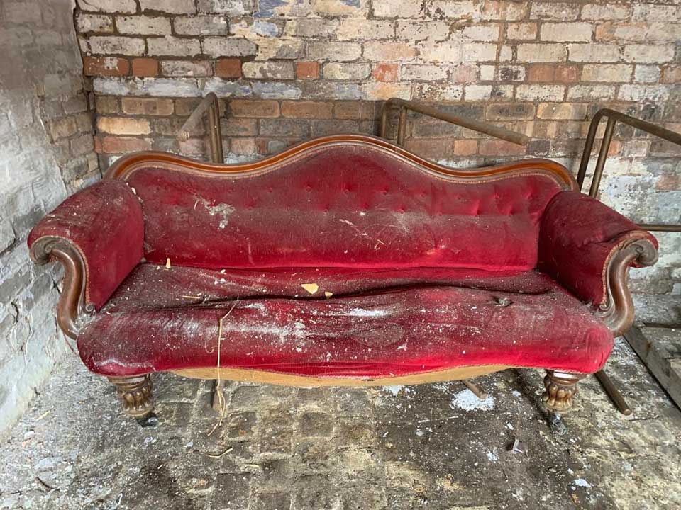 Antique Scrollarm Chair for Sale