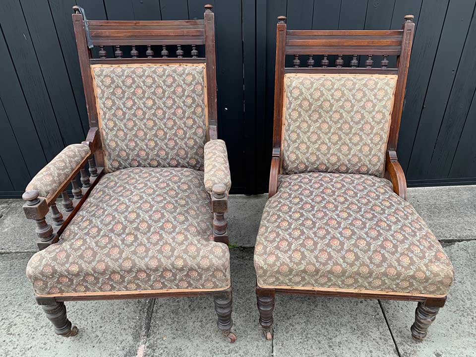 Ladies and Gents Chairs for Sale