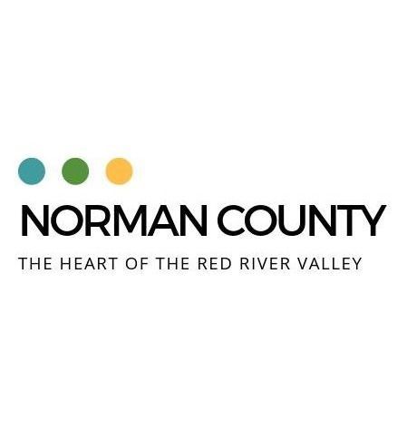 Norman County, the heart of the red river valley -  logo