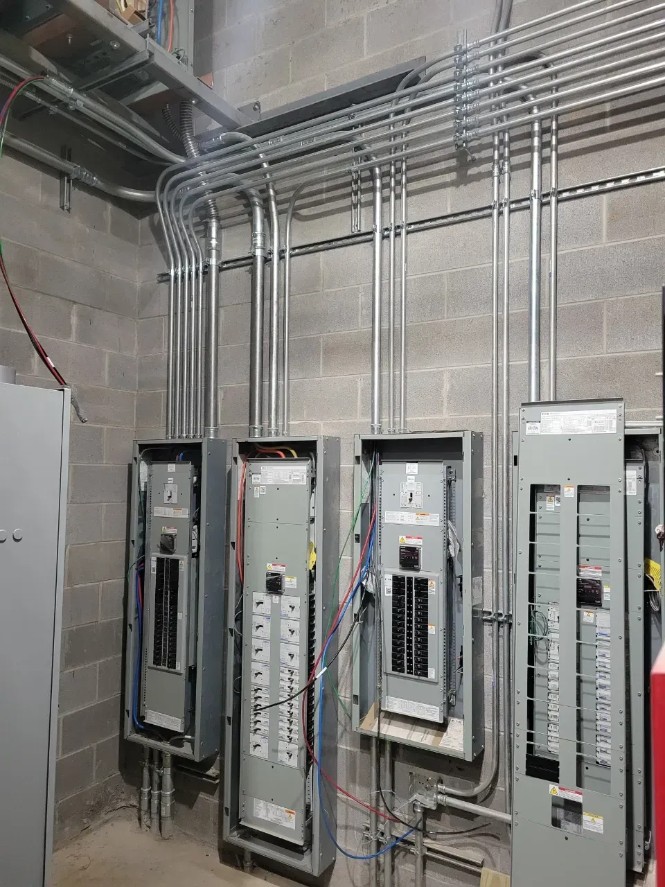 Commercial electrical panels