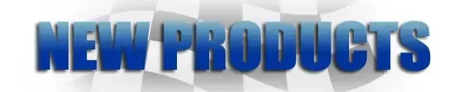 Blue 3D text reading “NEW PRODUCTS” on a light background
